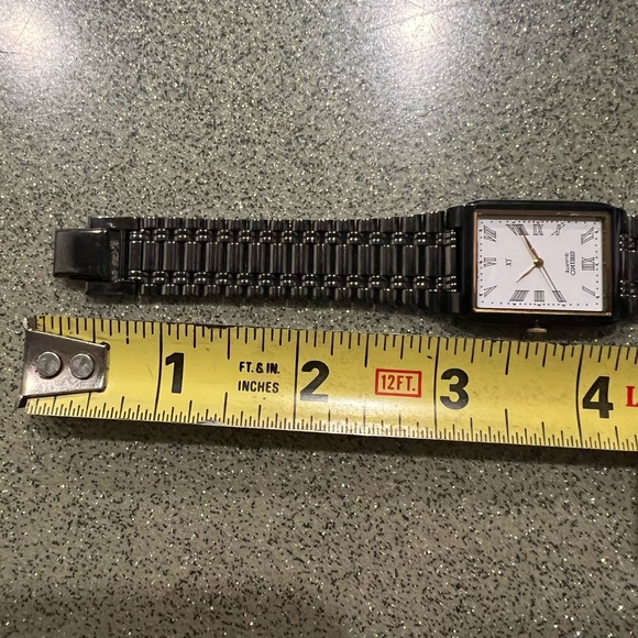 Seiko Two-Tone Rectangular Watch - Picture 8 of 8